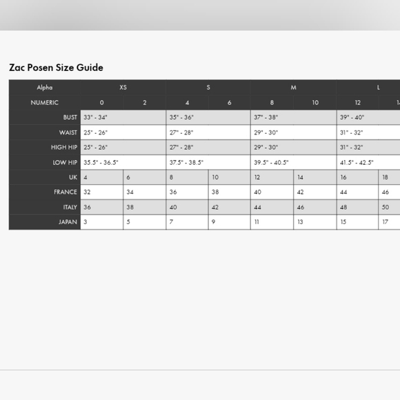 ZAC Zac Posen Janice Slit Ruffle Gown Navy - Picture 14 of 14